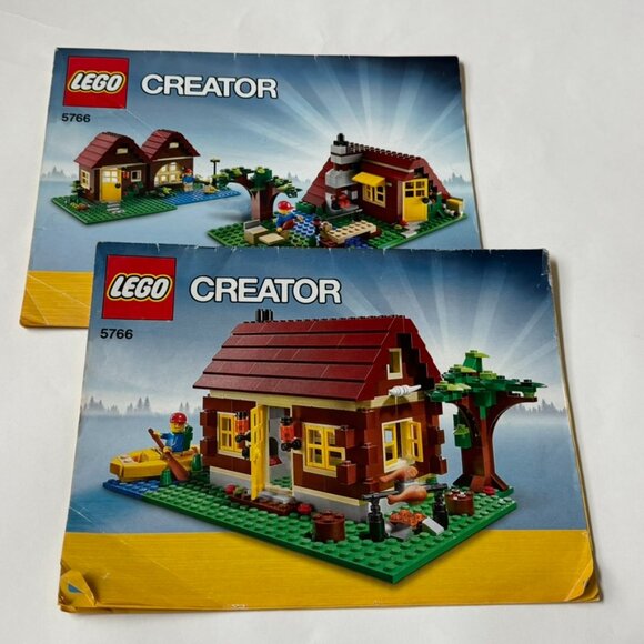 Lego 5766 Log Cabin Creator 3-in-1 Building Canoe Set COMPLETE with instructions - Picture 2 of 10